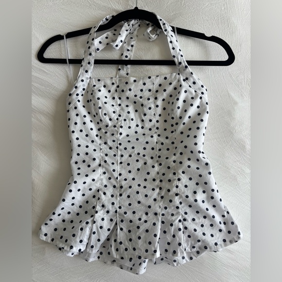 Hollister Tops - Polka dot halter top!